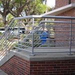 Aluminum Guard Rail With Handrail