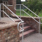 Aluminum Pipe Stair Railing