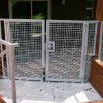 Aluminum Wire Mesh Double Gate