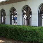 Arch Panels For Church Courtyard