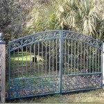 Arch Top Garden Gate With Oak Panel