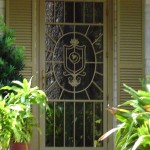 Family Crest Security Door