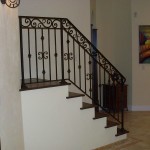 Forged Picket And Border Stair Railing