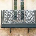 Grape And Ivy Balcony Railing