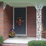 Porch Column With Arch Brackets