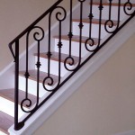 Scroll And Collar Stair Railng