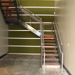 Steel Staircase And Cable Railing