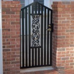 Modern Styled Patio Gate