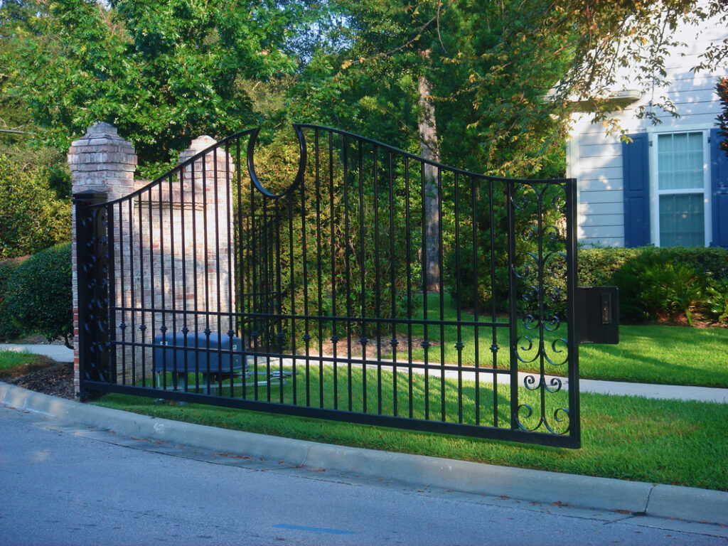 Custom-Subdivision-Exit-Gate - Gainesville Metalworks